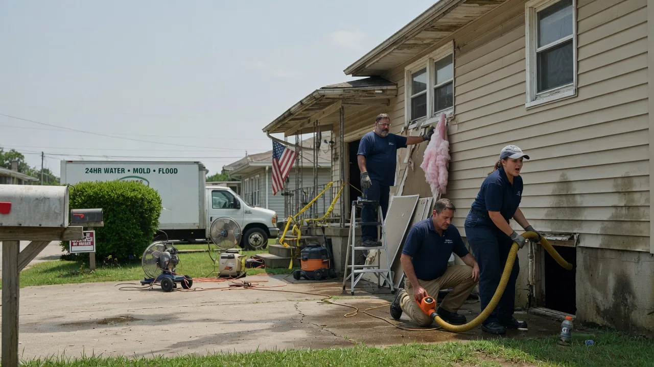 Water Damage Repair in Lost Springs, WY near me